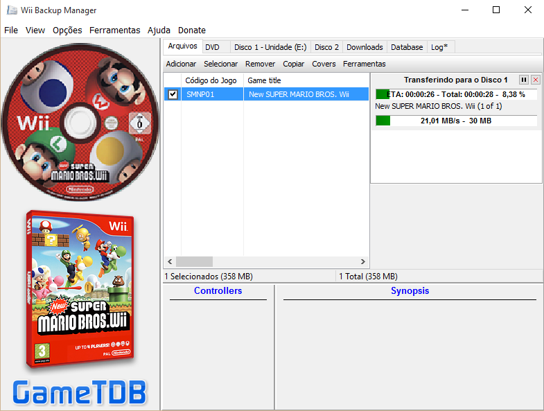 wii backup manager how to use